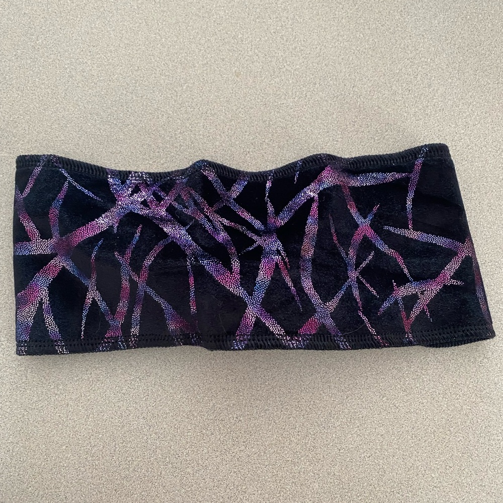 Black and Purple Patterned Headband